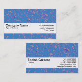 Textuurband V2 - Abstract 080716(1) Visitekaartje (Voorkant / Achterkant)