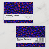 Textuurband V2 - Abstract 080716(2) Visitekaartje (Voorkant / Achterkant)