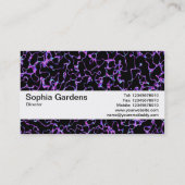 Textuurband V2 - Abstract 080716(3) Visitekaartje (Achterkant)