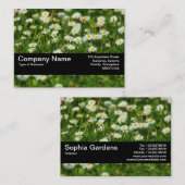 Textuurband V2 - Daisy Meadow Visitekaartje (Voorkant / Achterkant)