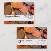 Textuurband V2 - De kleur van het geld Visitekaartje (Voorkant / Achterkant)