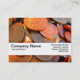 Textuurband V2 - De kleur van het geld Visitekaartje