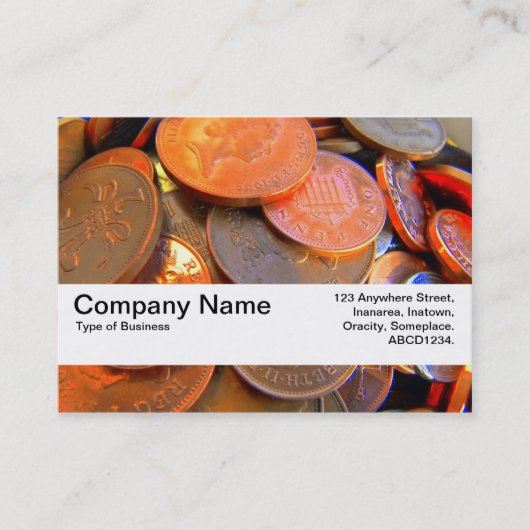 Textuurband V2 - De kleur van het geld Visitekaartje (Voorkant)