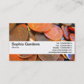 Textuurband V2 - De kleur van het geld Visitekaartje (Achterkant)