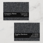 Textuurband V2 - fijn wol 01 Visitekaartje (Voorkant / Achterkant)