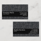 Textuurband V2 - fijn wol 01 Visitekaartje (Voorkant / Achterkant)