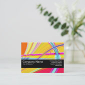 Textuurband V2 - Fractal Abstract 061012e Visitekaartje (Staand voorkant)