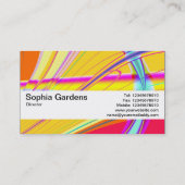 Textuurband V2 - Fractal Abstract 061012e Visitekaartje (Achterkant)