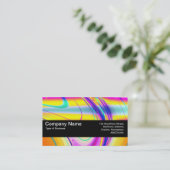 Textuurband V2 - Fractal Abstract 061012f Visitekaartje (Staand voorkant)