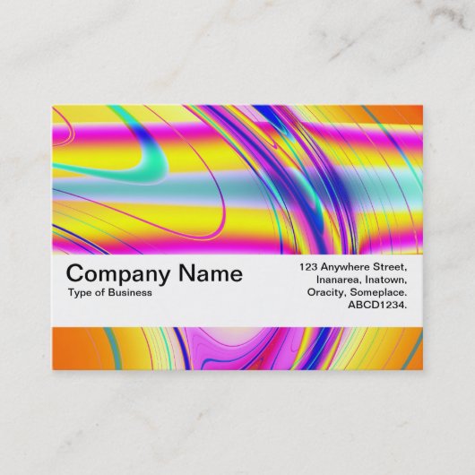 Textuurband V2 - Fractal Abstract 061012f Visitekaartje (Voorkant)