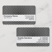Textuurband V2 - Honeycomb Visitekaartje (Voorkant / Achterkant)