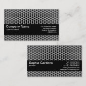 Textuurband V2 - Honeycomb Visitekaartje (Voorkant / Achterkant)