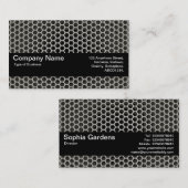 Textuurband V2 - Honeycomb Warm Visitekaartje (Voorkant / Achterkant)