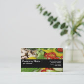Textuurband V2 - Stierften groenten 02 Visitekaartje (Staand voorkant)