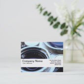 Textuurband V2 -  TLR-camera Visitekaartje (Staand voorkant)