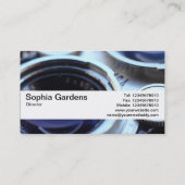 Textuurband V2 -  TLR-camera Visitekaartje (Achterkant)