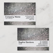 Textuurband V2 - Waterdruppels op glas 02 Visitekaartje (Voorkant / Achterkant)