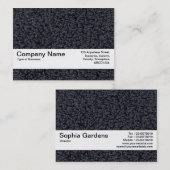 Textuurband V2 - woltapijt 01 Visitekaartje (Voorkant / Achterkant)
