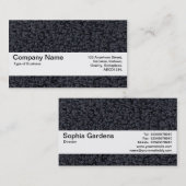 Textuurband V2 - woltapijt 01 Visitekaartje (Voorkant / Achterkant)
