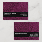 Textuurband V2 - woltapijt 02 Visitekaartje (Voorkant / Achterkant)