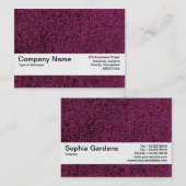 Textuurband V2 - woltapijt 02 Visitekaartje (Voorkant / Achterkant)