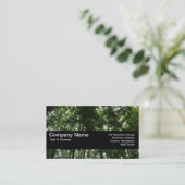 Textuurband V2 - Woodland Canopy 01 Visitekaartje (Staand voorkant)