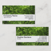 Textuurband V2 - Woodland Canopy Visitekaartje (Voorkant / Achterkant)