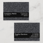 Textuurband V2 - Wooly Jumper 01 Visitekaartje (Voorkant / Achterkant)