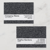 Textuurband V2 - Wooly Jumper 01 Visitekaartje (Voorkant / Achterkant)