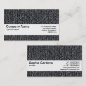 Textuurband V2 - Wooly Jumper 02 Visitekaartje (Voorkant / Achterkant)