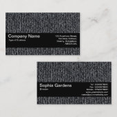 Textuurband V2 - Wooly Jumper 02 Visitekaartje (Voorkant / Achterkant)