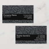 Textuurband V2 - Wooly Jumper 03 Visitekaartje (Voorkant / Achterkant)