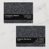 Textuurband V2 - Wooly Jumper 03 Visitekaartje (Voorkant / Achterkant)