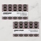 Textuurband - Wissels van het derde oog Visitekaartje (Voorkant / Achterkant)