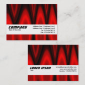 Textuurband - Zaal van vlam II Visitekaartje (Voorkant / Achterkant)