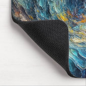 Textuurdikke verf Abstract Muismat (Hoek)