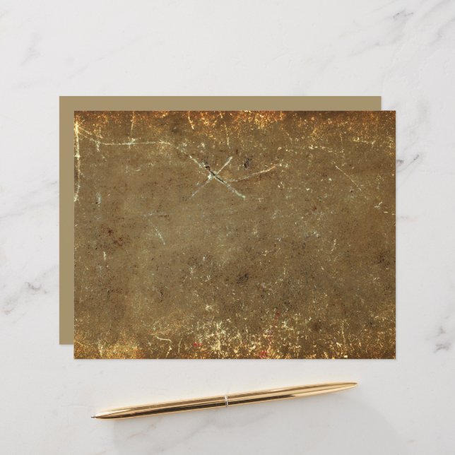 Textuurgrunge Rustic Brown beige Old  (Voorkant / Achterkant in situ)