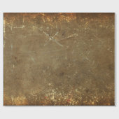 Textuurgrunge Rustic Brown beige Old  Cadeaupapier (Vlak)