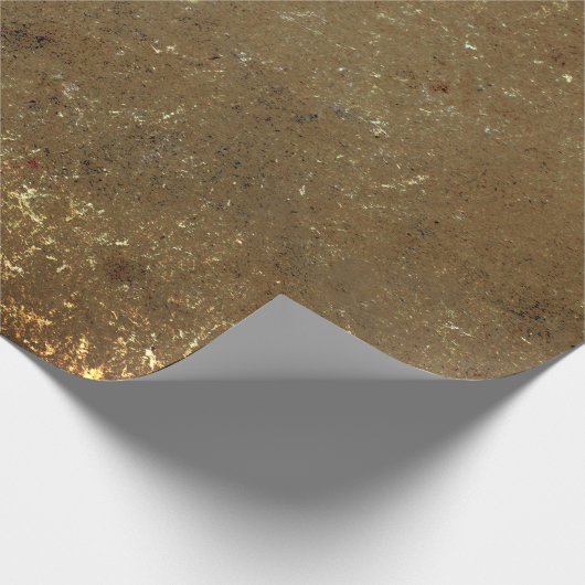 Textuurgrunge Rustic Brown beige Old Cadeaupapier (Hoek)