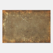 Textuurgrunge Rustic Brown beige Old  Inpakpapier Vel (Voorkant 2)
