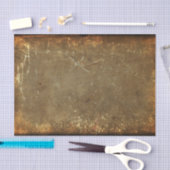 Textuurgrunge Rustic Brown beige Old Tissuepapier (Craft)