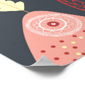 textuurherfstbos poster (Hoek)