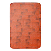 Textuurmozaïek die lijkt op een muur van stenen badmat (Voorkant Verticaal)