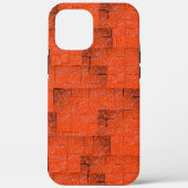 Textuurmozaïek die lijkt op een muur van stenen Case-Mate iPhone case (Achterkant)