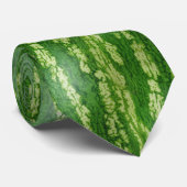 Textuurpatroon van watermeloenschil stropdas (Opgerold)