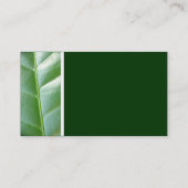 Textuurtoon (Maartenblad) - Gepersonaliseerd Visitekaartje (Achterkant)