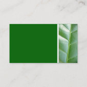 Textuurtoon (Maartenblad) II Visitekaartje (Achterkant)