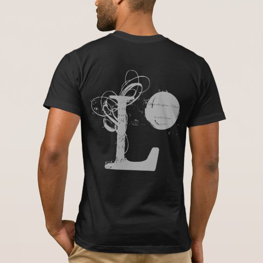 Tezamen symbool koppels T-shirts (Achterkant)