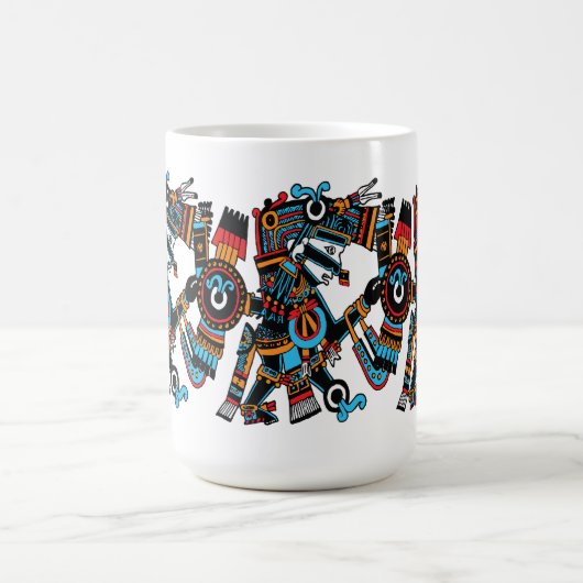 Tezcatlipoca - Roking Mirror Lord of Night Sky Magische Mok (Midden)