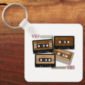 Tezeta Throwback Tunes Cassettebandje Sleutelhanger (Voorkant)